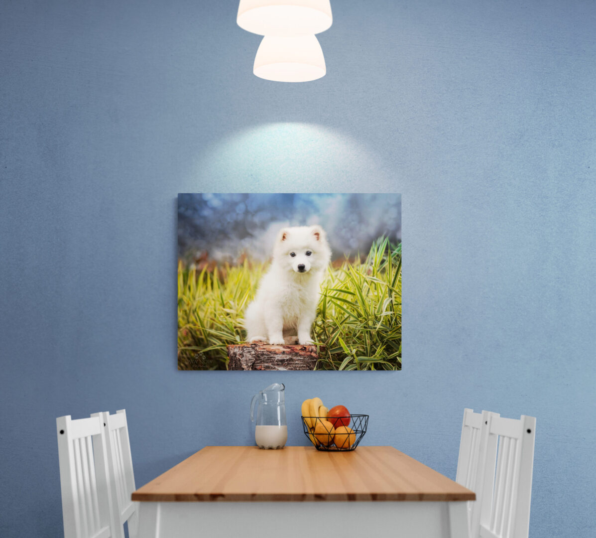 Bright_ceiling_Lights_above_kitchen_table